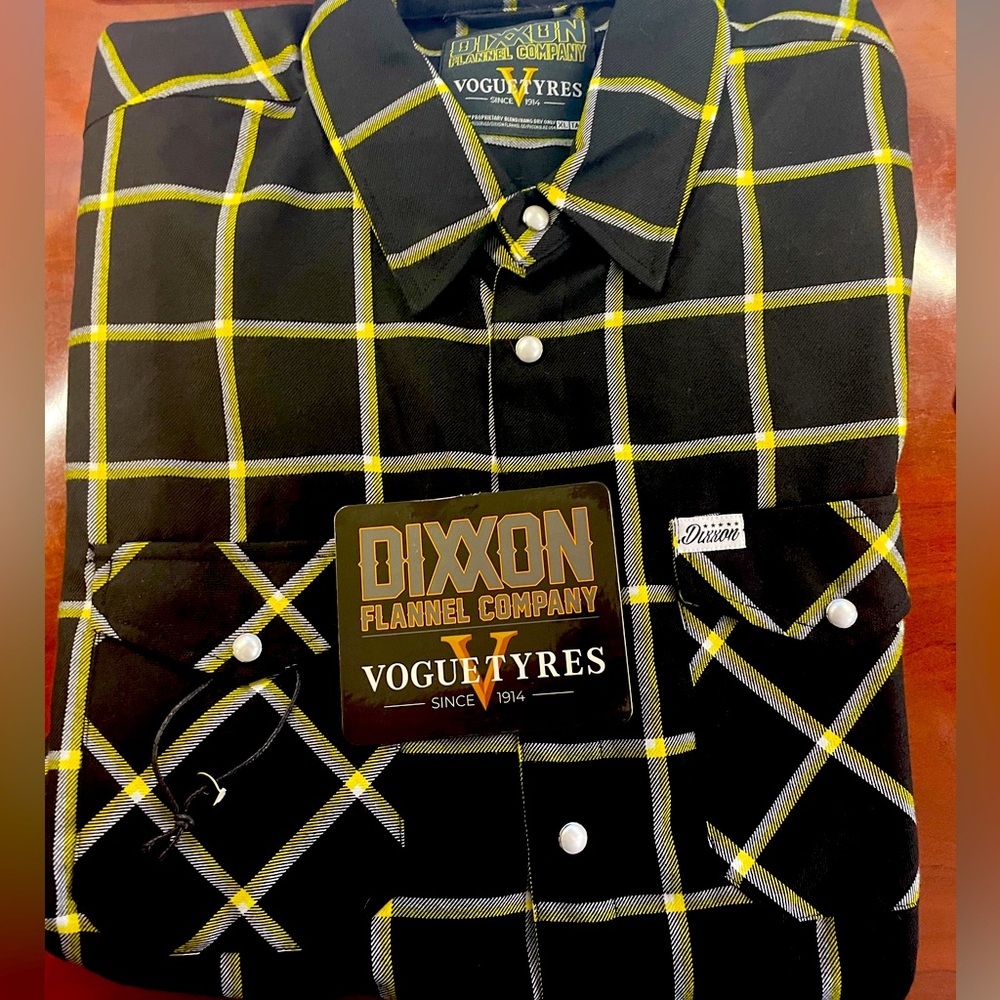 Dixxon flannel Mens XL Tall Voguetyres
